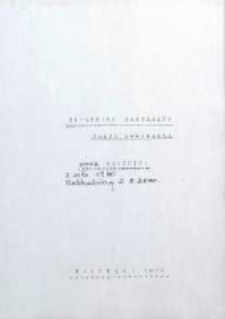 Inwentarz kościelny fundi instructi parafii Błotnica z roku 1970 uaktualniony w r. 2000