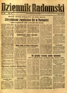 Dziennik Radomski, 1942, R. 3, nr 139