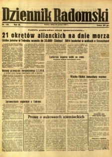 Dziennik Radomski, 1942, R. 3, nr 146