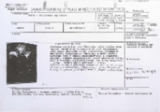 [Karta ewidencyjna zabytku ruchomego]. Obraz – Rozesłanie apostołów