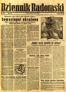 Dziennik Radomski, 1942, R. 3, nr 151
