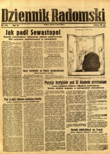 Dziennik Radomski, 1942, R. 3, nr 153