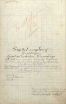 Regestr Szczegółowy Klassyfikacyjny Grontów Probostwa Kaszowskiego […]