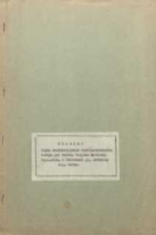 Projekt planu realizacyjnego zagospodarowania działki kościoła parafii rzymsko-katolickiej w Bierwcach gmina Jedlińsk woj. Radom