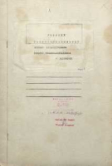 Projekt techniczno-roboczy budynku katechetycznego parafii rzymsko-katolickiej w Wierzchowinach