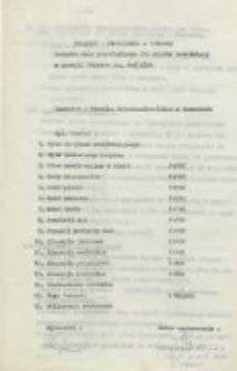 Projekt techniczno-roboczy budynku domu parafialnego dla służby kościelnej w parafii Bierwce gm. Jedlińsk