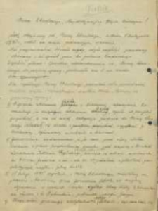 Wasza Ekscelencjo, Najdostojniejszy Księże Biskupi ! List otrzymany od Waszej Ekscelencji […]