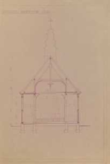 [Bierwce. Kościół] Przekrój poprzeczny