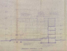 [Bierwce. Kościół] Przekrój podłużny