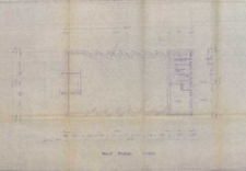 [Bierwce. Kościół]. Rzut piwnic
