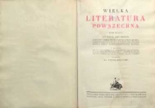 Wielka literatura powszechna. T. 5 : Antologja, część pierwsza: Literatury: chińska, indyjska, sumero-akkadzka, babilońska i asyryjska, egipska, staroherbrajska, żydowska, arabska, perska, turecka, grecka, zymska, łacińska wieków średnich, włoska, staro- i nowoprowancka, farancuska