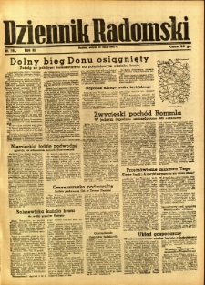 Dziennik Radomski, 1942, R. 3, nr 167