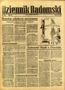 Dziennik Radomski, 1942, R. 3, nr 172