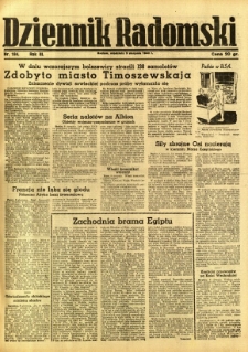 Dziennik Radomski, 1942, R. 3, nr 184