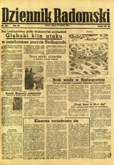 Dziennik Radomski, 1942, R. 3, nr 201