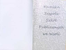 Kronika Zespołu Szkół Publicznych we Wsoli
