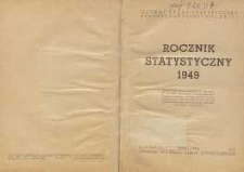 Rocznik statystyczny 1949