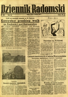 Dziennik Radomski, 1942, R. 3, nr 207