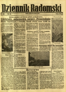 Dziennik Radomski, 1942, R. 3, nr 225