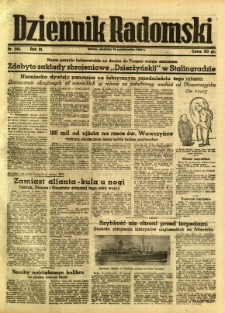 Dziennik Radomski, 1942, R. 3, nr 244