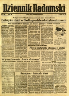 Dziennik Radomski, 1942, R. 3, nr 245