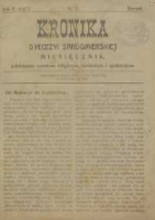 Kronika Diecezji Sandomierskiej, 1917, R. 10, nr 1