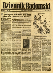 Dziennik Radomski, 1942, R. 3, nr 256