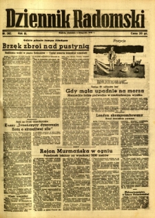 Dziennik Radomski, 1942, R. 3, nr 262