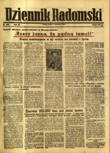 Dziennik Radomski, 1942, R. 3, nr 264