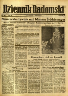 Dziennik Radomski, 1942, R. 3, nr 268