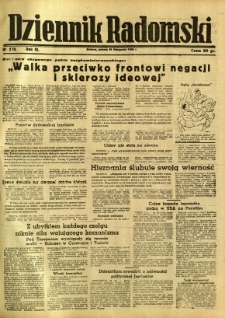 Dziennik Radomski, 1942, R. 3, nr 279
