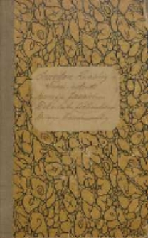 Inwentarz Kościelny Fundi-instructi parafji Jasionna Dekanatu Jedlińskiego Diecezji Sandomierskiej […]
