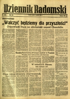 Dziennik Radomski, 1942, R. 3, nr 284
