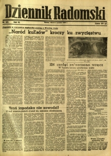 Dziennik Radomski, 1942, R. 3, nr 287