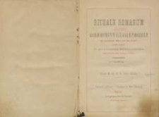 Rituale romanum parvum ad usum quotidianum ecclesiarum parochialium ad normam Ritualis Romani (editionis typicae) et provincialis Petroviensis cum quibusdam adnotationibus editoris concinnatum