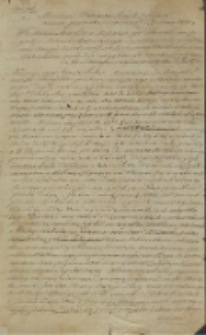 Przemowa miana prywatnie w domu Proboszcza Parafii Jasionna d. 3 Marca 1874 r.