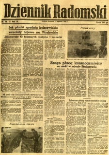 Dziennik Radomski, 1943, R. 4, nr 14