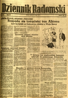 Dziennik Radomski, 1943, R. 4, nr 49