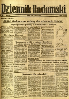 Dziennik Radomski, 1943, R. 4, nr 58