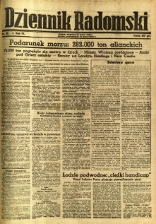 Dziennik Radomski, 1943, R. 4, nr 62
