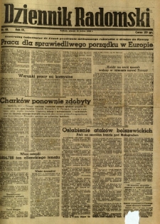 Dziennik Radomski, 1943, R. 4, nr 63