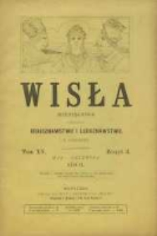 Wisła : Miesięcznik poświęcony krajoznawstwu i ludoznawstwu, 1901, T. 15, z. 3