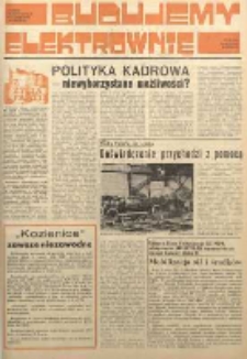 Budujemy Elektrownię : Gazeta Budowniczych Elektrowni "Kozienice”, 1979, nr 10