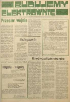 Budujemy Elektrownię : Gazeta Budowniczych Elektrowni "Kozienice”, 1980, nr 1