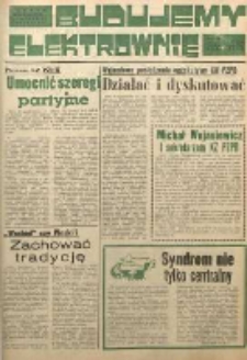 Budujemy Elektrownię : Gazeta Budowniczych Elektrowni "Kozienice”, 1980, nr 10