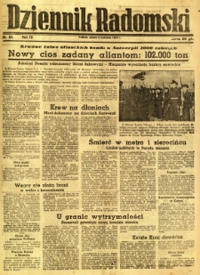 Dziennik Radomski, 1943, R. 4, nr 84