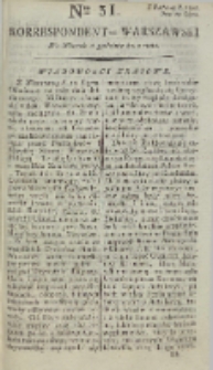 Korrespondent Warszawski, 1792, nr 31