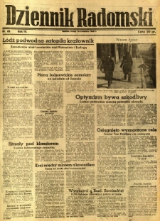 Dziennik Radomski, 1943, R. 4, nr 88