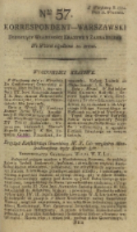 Korrespondent Warszawski, 1792, nr 56