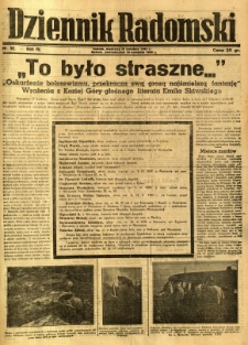 Dziennik Radomski, 1943, R. 4, nr 92